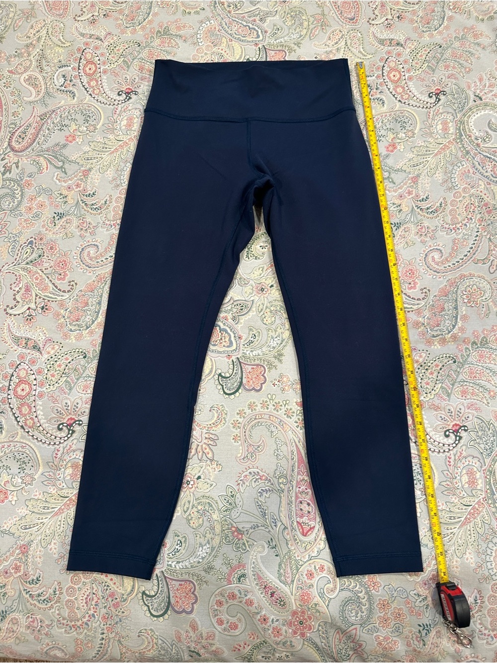Lululemon Navy High-Waist Performance Leggings
